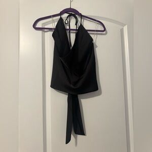Entro Black Halter Camisole